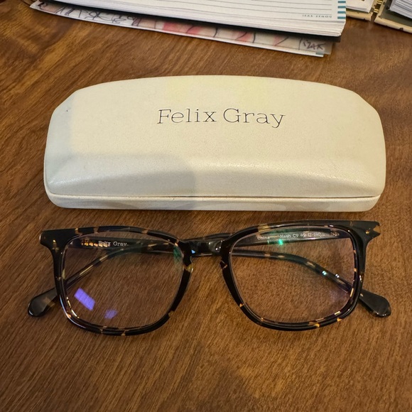 Felix gray NASH blue light eyeglasses - Picture 1 of 7